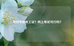 如何考取電工證？網上考試可行嗎？