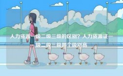 人力資源一級(jí)二級(jí)三級(jí)的區(qū)別？人力資源證一級(jí)二級(jí)三級(jí)哪個(gè)級(jí)別高