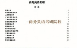 二本商務(wù)英語考研什么學(xué)校