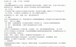鉗工入門基礎知識培訓內容