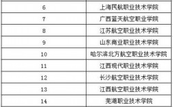 2024年空乘?？茖W校排名