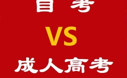 自考本科和成人高考的區別