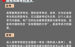 成人高考和成人自考的區(qū)別在于哪里