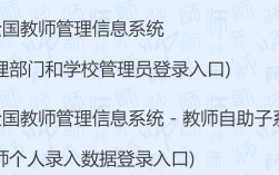 江西全國教師管理信息系統入口（附網址+流程）