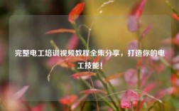完整電工培訓(xùn)視頻教程全集分享，打造你的電工技能！