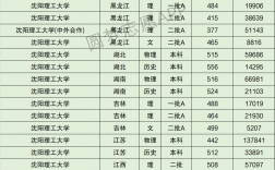 2024年沈陽(yáng)理工大學(xué)排名