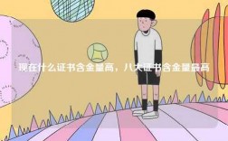 現(xiàn)在什么證書(shū)含金量高，八大證書(shū)含金量最高