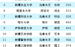 新疆有哪些大學