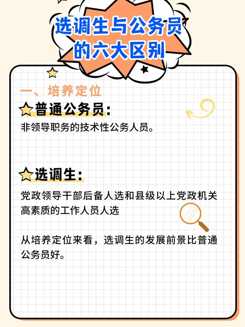 什么是選調(diào)生與公務(wù)員區(qū)別-圖1