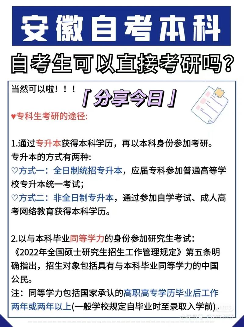 畢業后可以自考本科嗎-圖1