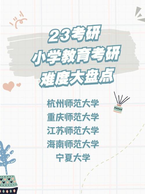 教育學(xué)考研難度大嗎(小學(xué)教育考研可以考什么專業(yè))-圖1