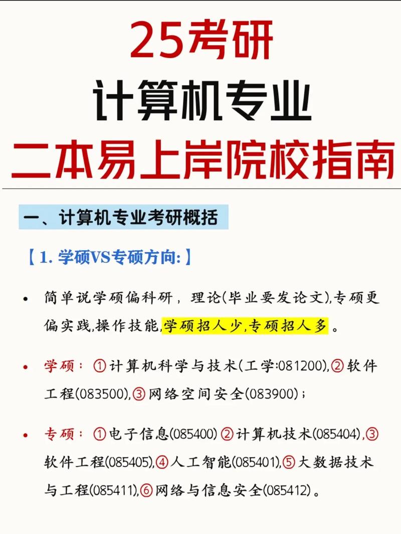 二本學計算機容易考研的大學(計算機研究生哪個學校好考)-圖1