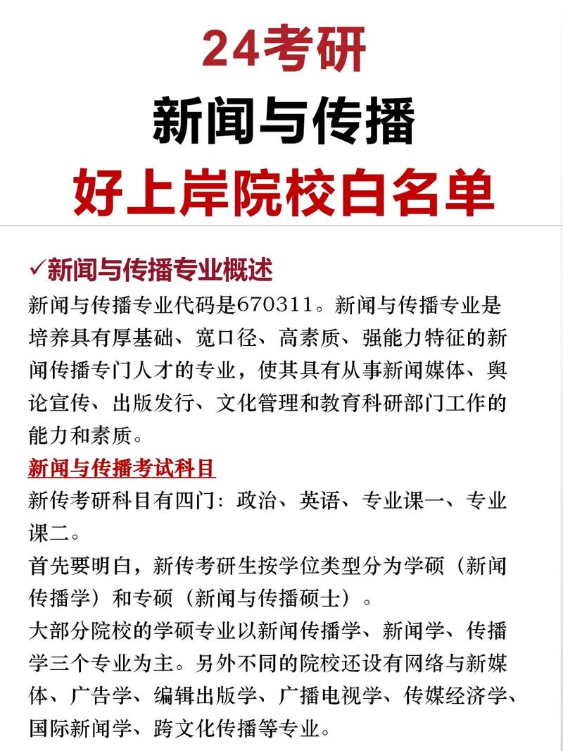 新聞學考研(新聞傳播學考研難度大嗎)-圖1