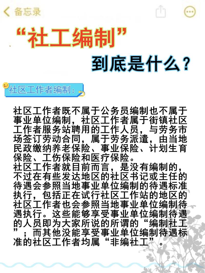 社區工作者是什么編制(社區工作者報考條件)-圖1