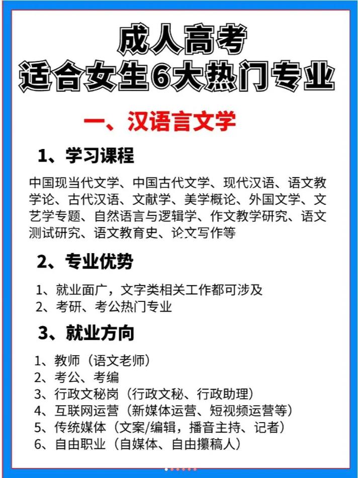 成人高考熱門(mén)專(zhuān)業(yè)有哪些(成人本科最吃香的專(zhuān)業(yè))-圖1