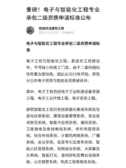 智能化二級資質(zhì)申請條件-圖1