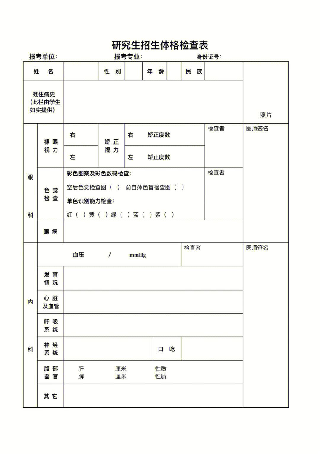考研體檢什么情況不通過(guò)-圖1