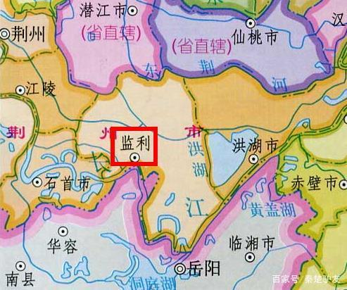 湖北省監利縣屬于哪個市-圖1