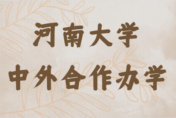 河南大學中外合作辦學怎么樣-圖1