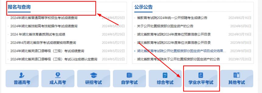 湖北教育考試網(wǎng)成績查詢?nèi)肟?圖1