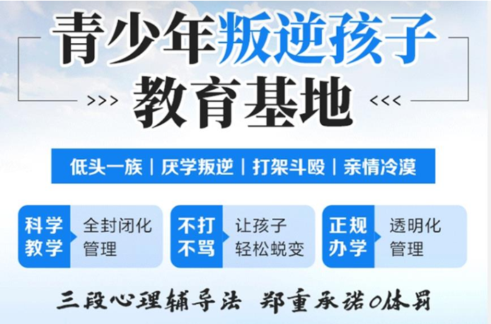 國內青春期孩子網癮叛逆行為干預學校-正規青少年特訓基地匯總-圖2 國內青春期孩子網癮叛逆行為干預學校-正規青少年特訓基地匯總-圖2