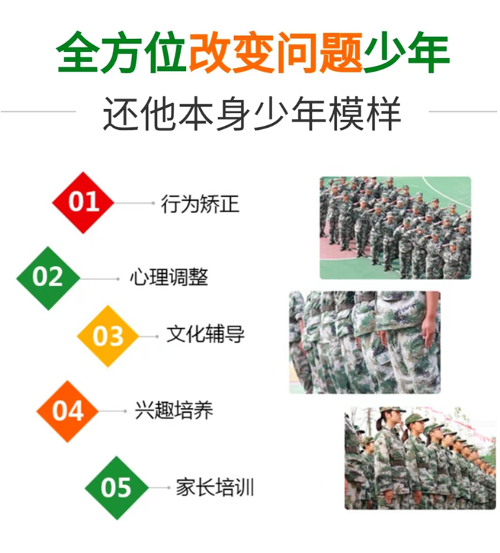 孝感地區(qū)問(wèn)題青少年全封閉式特訓(xùn)營(yíng)(叛逆厭學(xué)網(wǎng)癮管教學(xué)校)-圖3