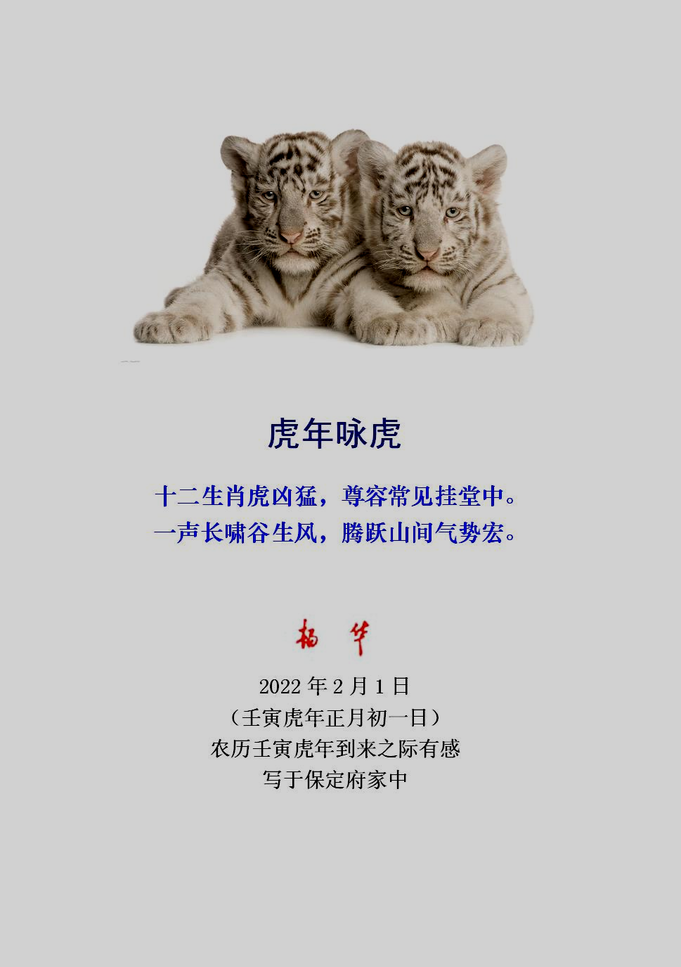 關(guān)于虎年的詩句-圖1