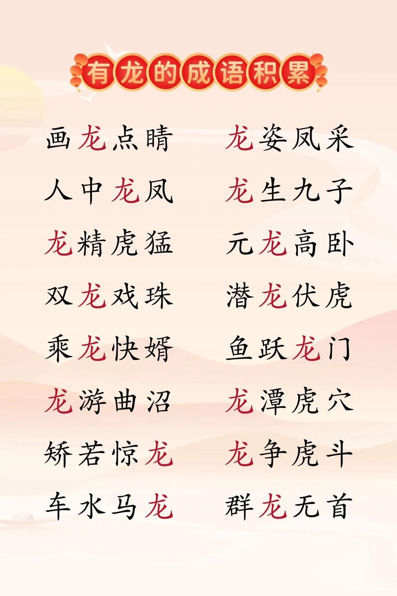 龍的成語(yǔ)有哪些-圖1