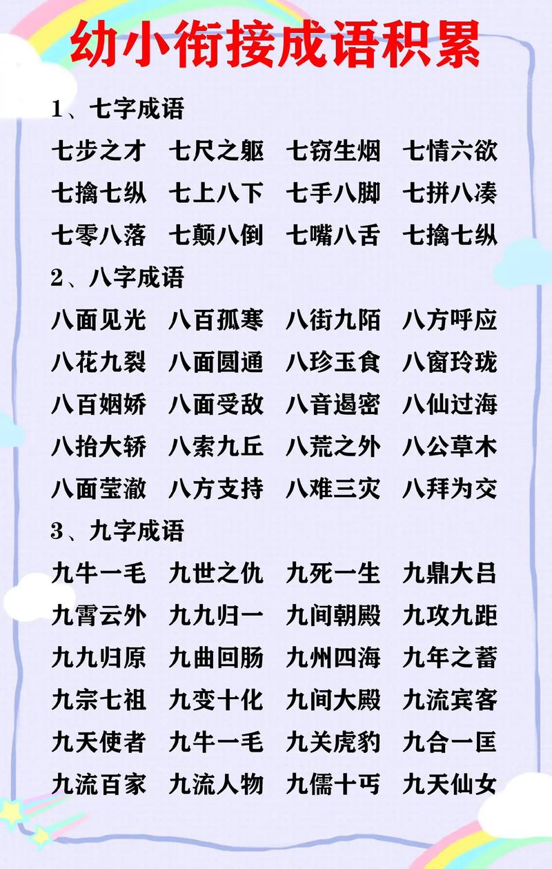 七什么八什么的成語(yǔ)詞-圖1
