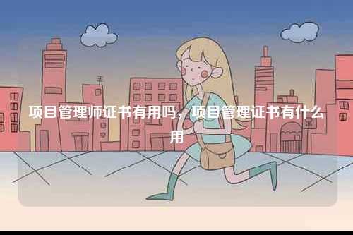 項目管理師證書有用嗎，項目管理證書有什么用-圖1