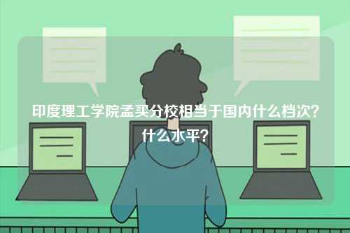 印度理工學院孟買分校相當于國內(nèi)什么檔次？什么水平？-圖1